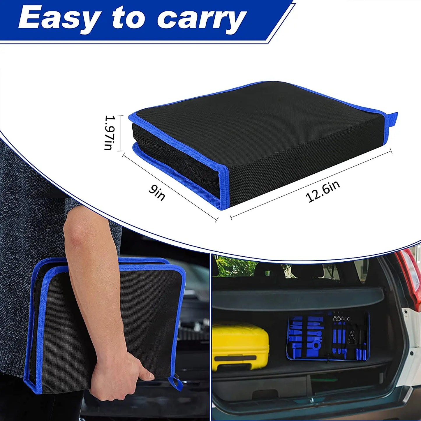 Car Door Trim Removal Pry Tool Kit – Dashboard & Audio Disassembly Repair Set (5 / 11 / 41 / 161 Pcs)