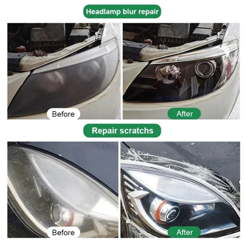 Car Headlight Repair Spray – Anti-Oxidation & Scratch Restoration