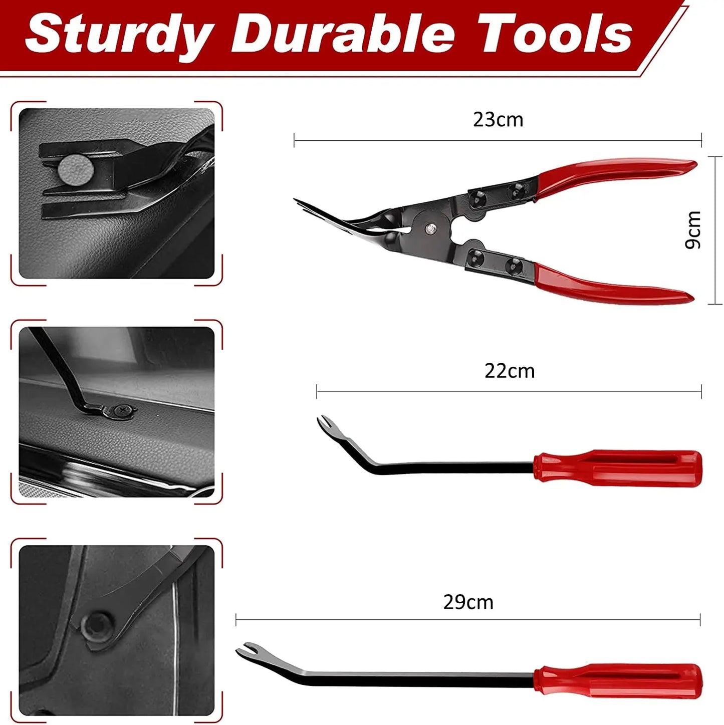 Car Interior Disassembly Kit – Plastic Trim & Panel Removal Tool Set