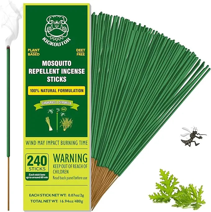 Citronella Mosquito Repellent Sticks - Urbizia