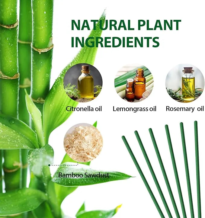Citronella Mosquito Repellent Sticks - Urbizia