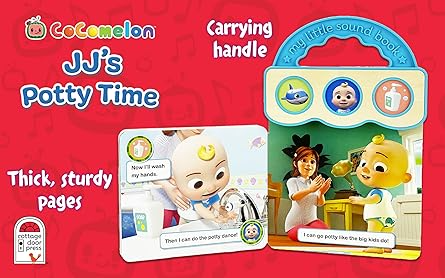Cocomelon JJ’s Potty Time Book - Urbizia