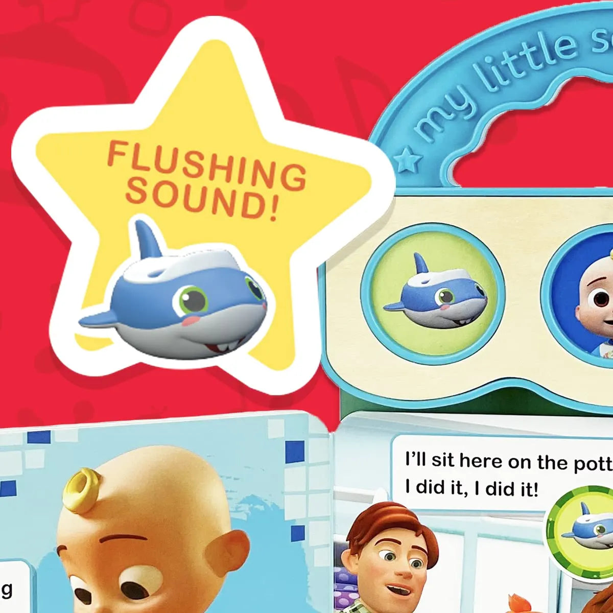 Cocomelon JJ’s Potty Time Book - Urbizia