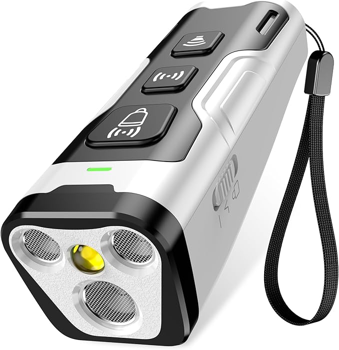 Dog Bark Deterrent Device – Ultrasonic Anti-Barking Training Tool with 6 Modes & Rechargeable Design - Urbizia