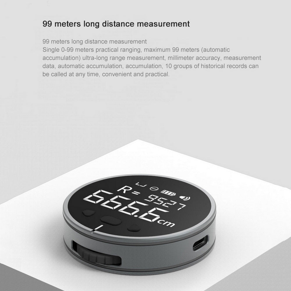 Electronic Measuring Ruler – Digital Distance Measuring Tape with LCD Display