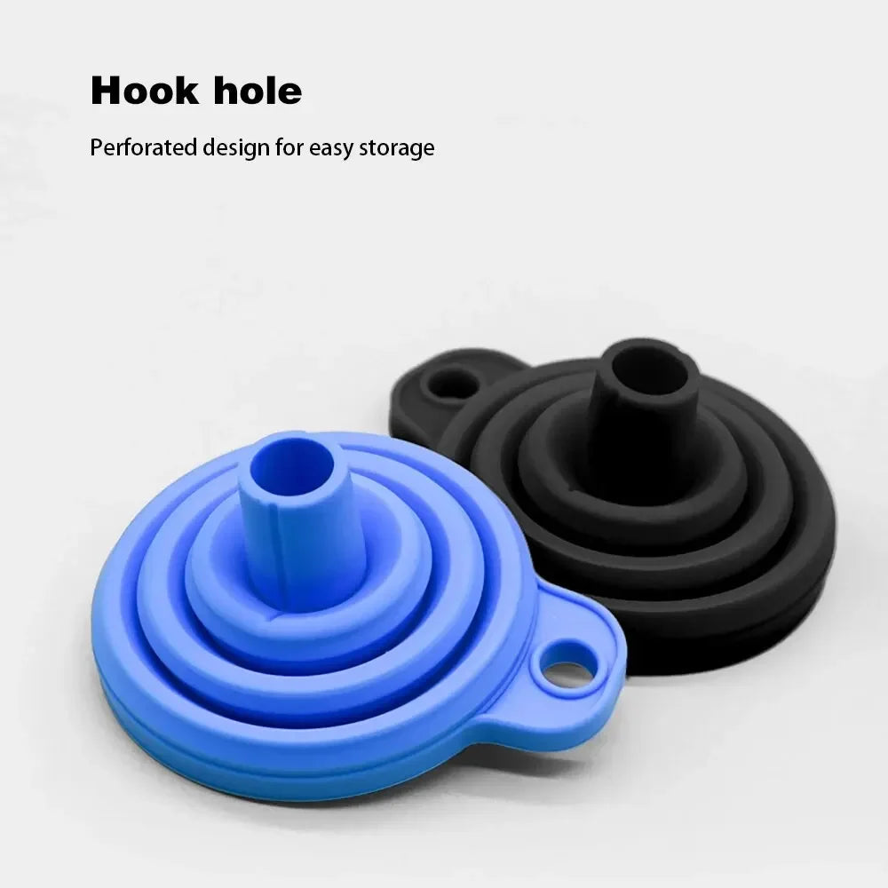 Engine Funnel – Universal Silicone Liquid Funnel for Auto Oil & Fluid Change