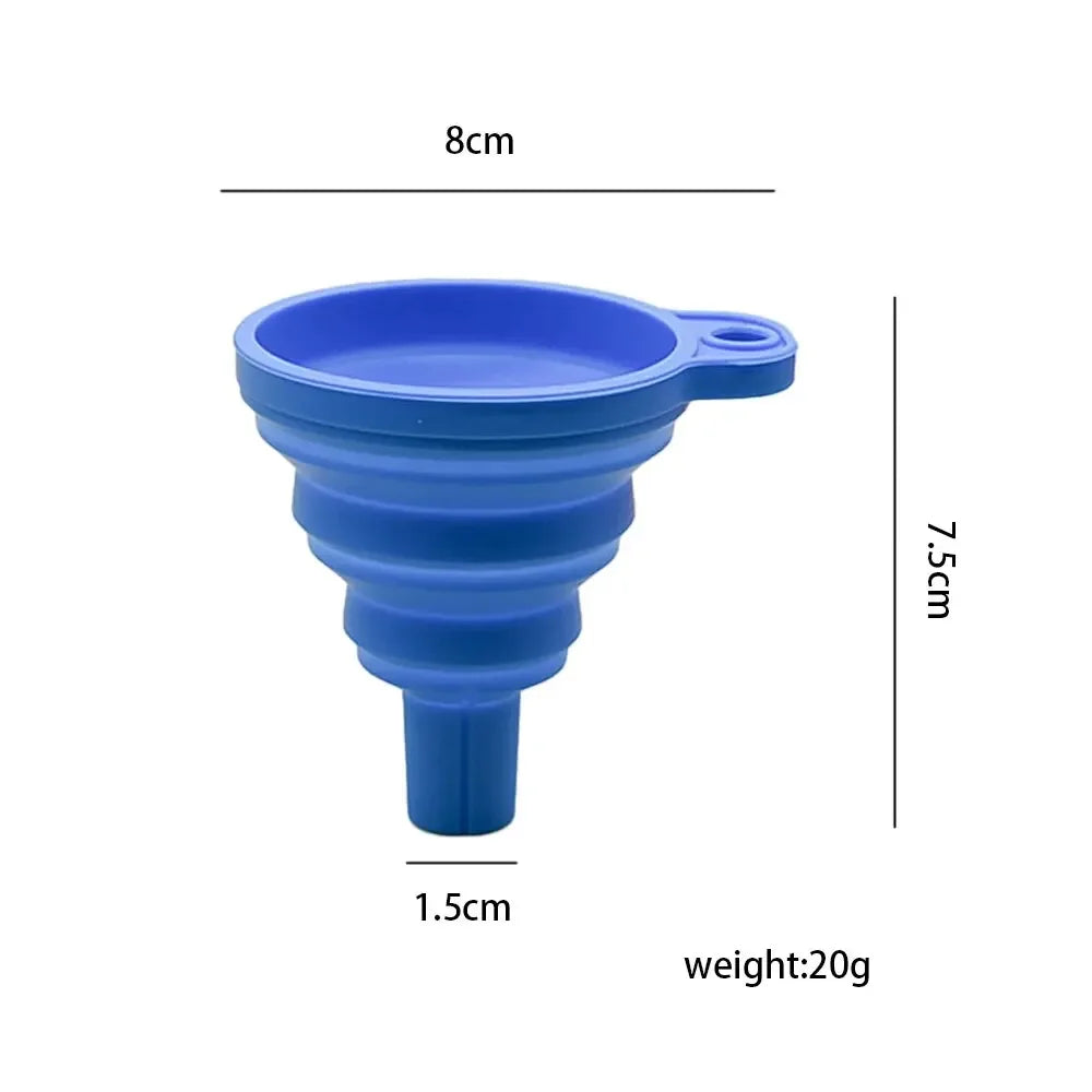 Engine Funnel – Universal Silicone Liquid Funnel for Auto Oil & Fluid Change