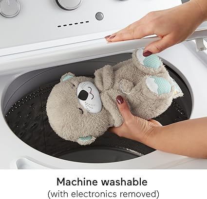 Fisher-Price Soothe ’n Snuggle Otter – Plush Baby Sound Machine & Night Light - Urbizia
