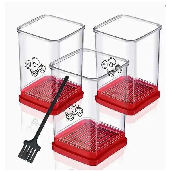 Fruit Speed Cup Slicer – Push Plate Egg, Strawberry & Banana Cutter