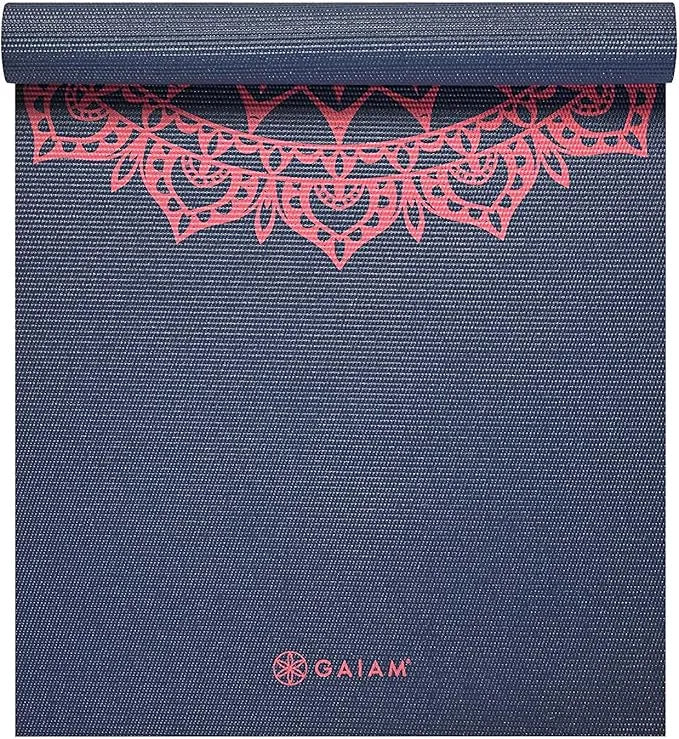 Gaiam Print Yoga Mat – Pink Marrakesh - Urbizia