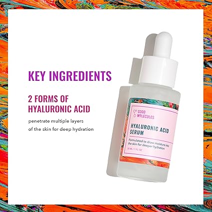 Good Molecules Hyaluronic Acid Serum – 1% Ultra Hydrating Face Serum - Urbizia