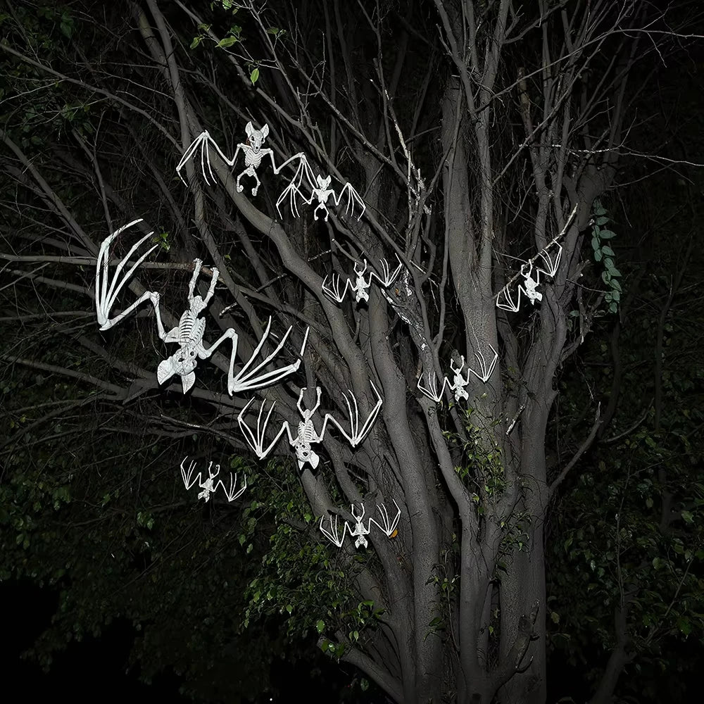 Halloween Bat Skeleton – Creepy Horror Animal Decoration