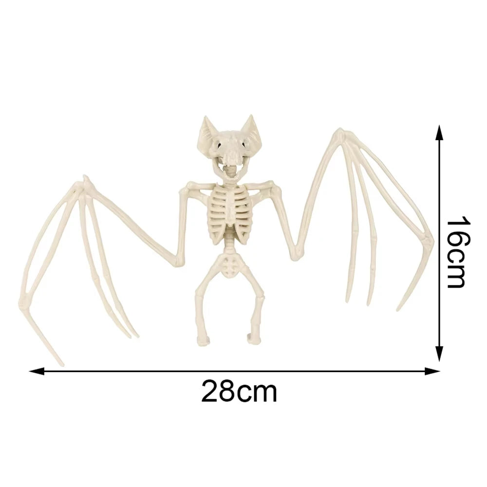 Halloween Bat Skeleton – Creepy Horror Animal Decoration