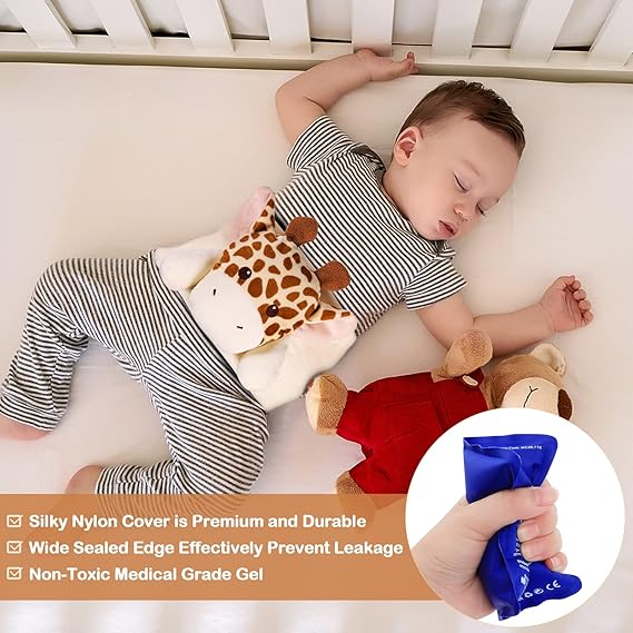 Heigoeost Baby Colic & Gas Relief Heated Tummy Wrap – Newborn Belly Soothing Pad - Urbizia