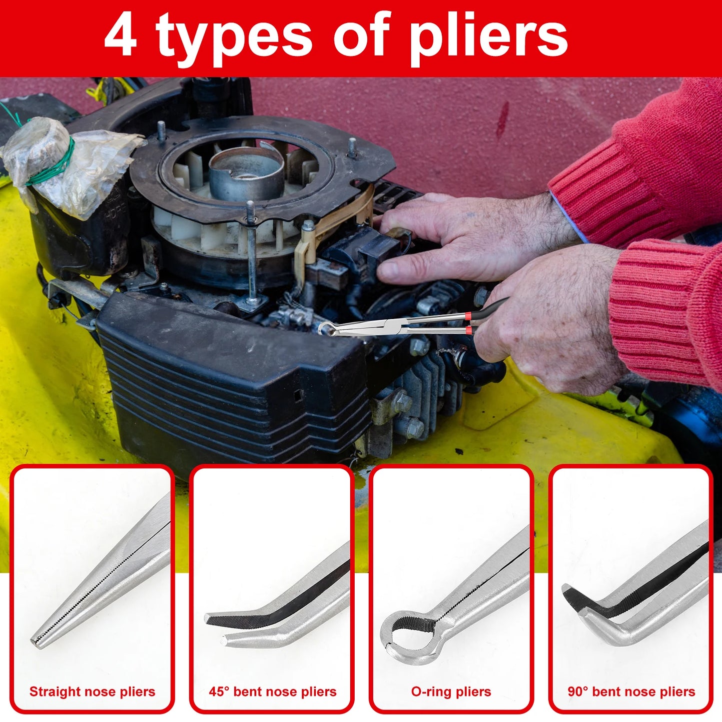 Hose Gripper Pliers – Spark Plug Removal & Radiator Hose Clamp Tool