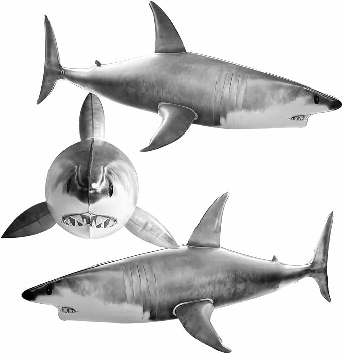 Inflatable Shark Pool Party Set - Urbizia