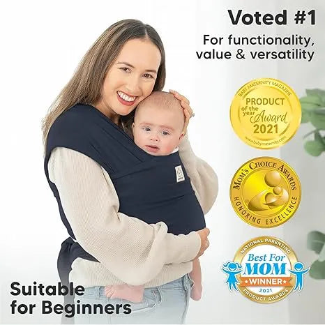 KeaBabies Baby Wrap Carrier – Midnight - Urbizia
