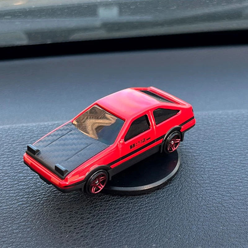 Lightning McQueen Drift Rotating Dashboard Ornament – AE86 Style Car Decoration