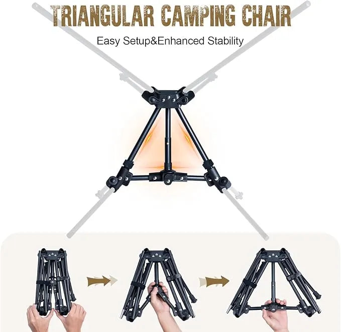 Lightweight Folding Camping Hiking Chair - Urbizia