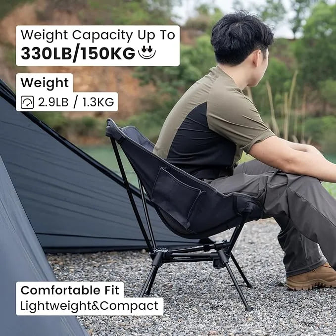 Lightweight Folding Camping Hiking Chair - Urbizia