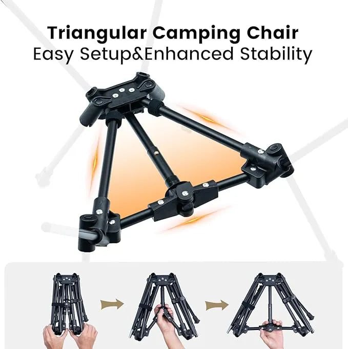 Lightweight Folding Camping Hiking Chair - Urbizia