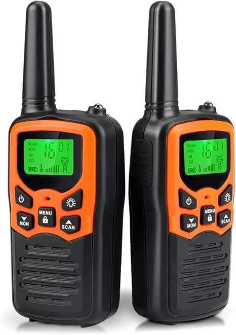MOICO Long Range Walkie Talkies (2 Pack)