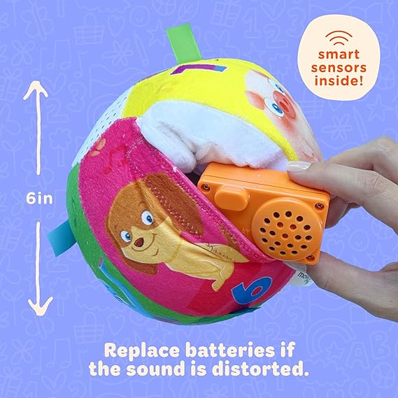 Move2Play Interactive Baby Ball – Musical & Talking Toddler Toy - Urbizia