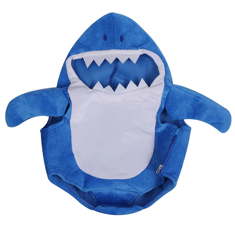 New Arrival Toddler Shark Cosplay Costume – Unisex Child Halloween & Carnival Outfit for Kids