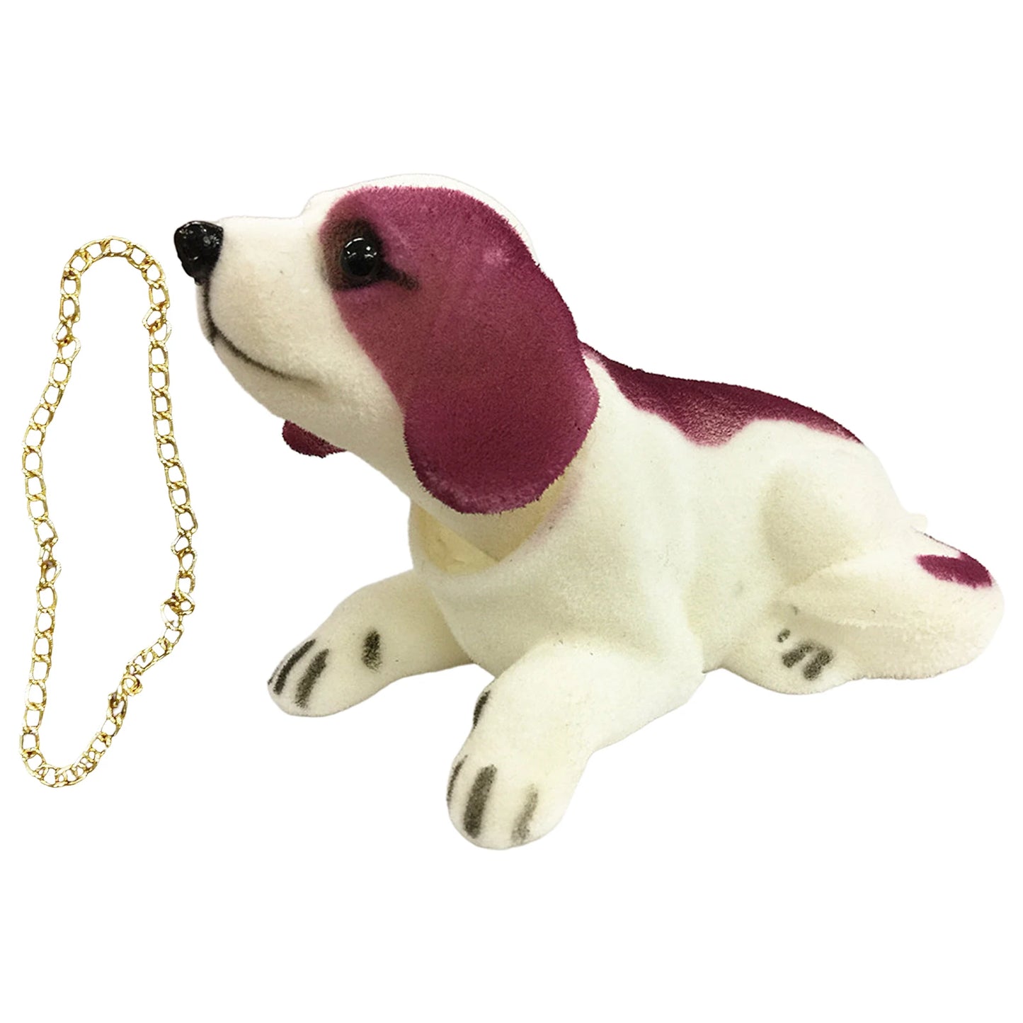 Nodding Dog Figurine – Cute Resin Car & Table Ornament