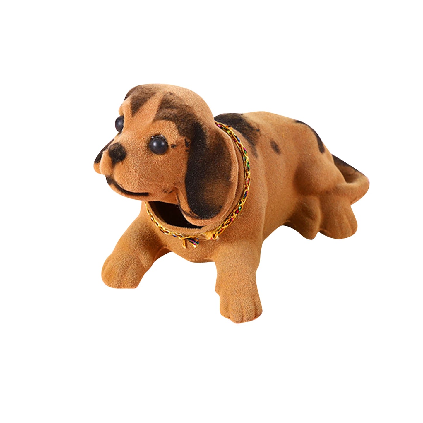 Nodding Dog Figurine – Cute Resin Car & Table Ornament