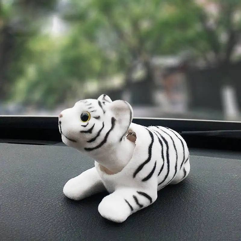 Nodding Dog Figurine – Cute Resin Car & Table Ornament