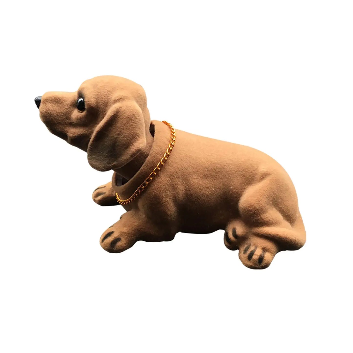 Nodding Dog Figurine – Cute Resin Car & Table Ornament