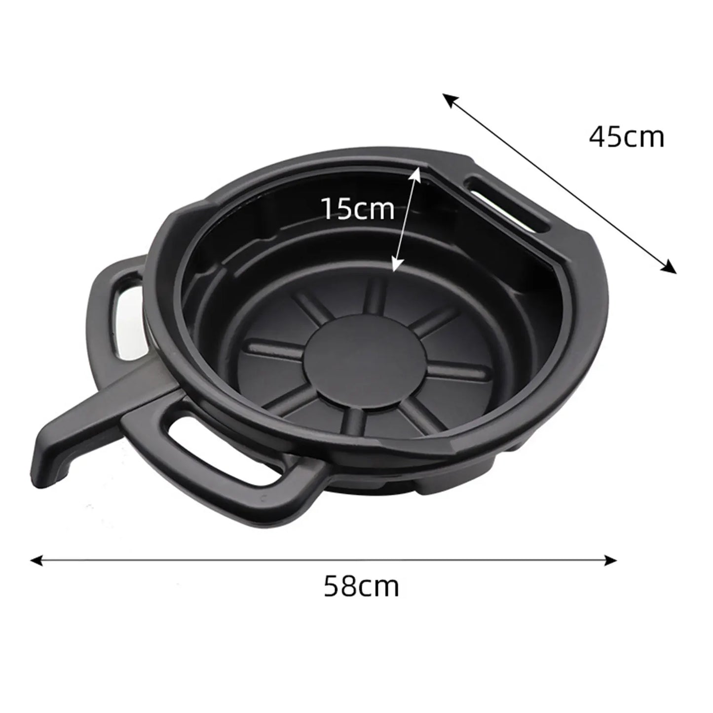Oil Receiving Basin – 6/8/10L Oil Drain Pan for Car & Motorcycle