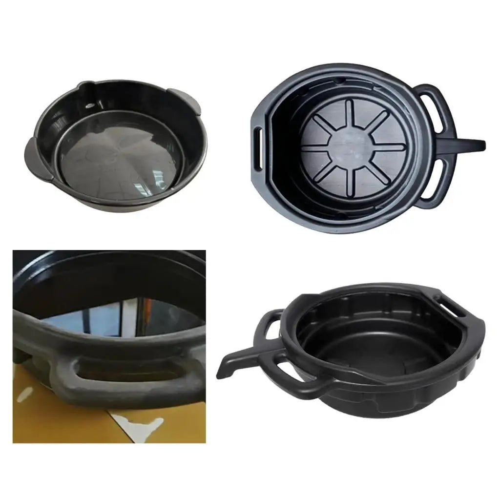 Oil Receiving Basin – 6/8/10L Oil Drain Pan for Car & Motorcycle
