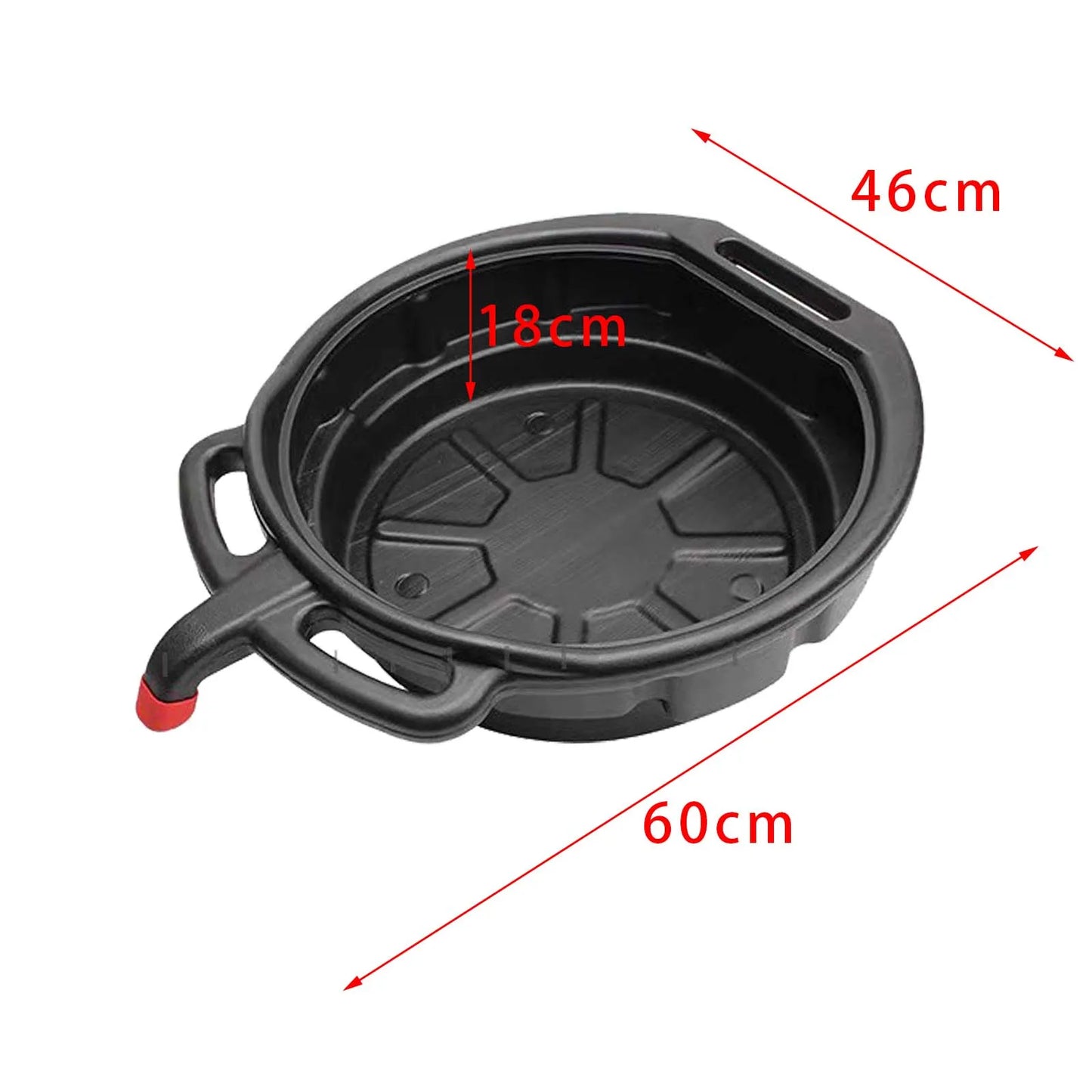 Oil Receiving Basin – 6/8/10L Oil Drain Pan for Car & Motorcycle