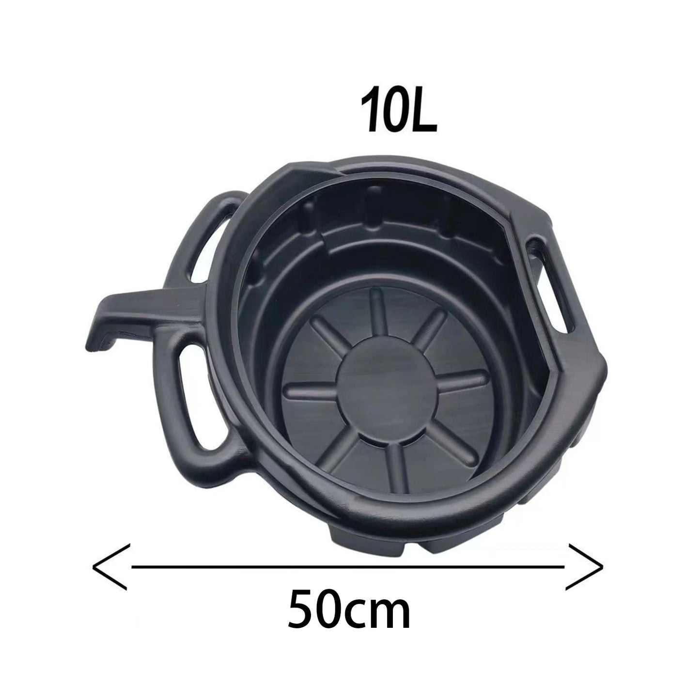Oil Receiving Basin – 6/8/10L Oil Drain Pan for Car & Motorcycle