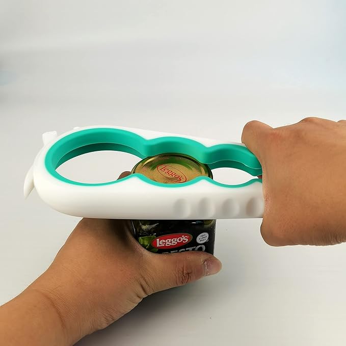 Otstar Jar, Bottle & Can Opener – Multi-Function Lid Opener for Weak Hands & Seniors - Urbizia