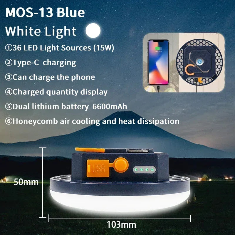 Powerful Portable Lantern – USB Rechargeable LED Light