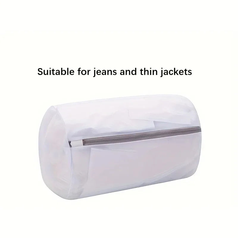 Mesh Shoe Washing Bag with Zipper for Laundry Protection