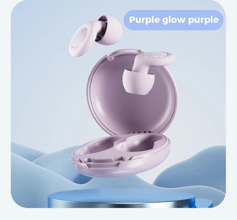 1Set Ear Plugs for Sleeping Sleep Aid Noise Reduction Super Soft Reusable Hearing Protection Anti Noise Earplugs for Travel Work