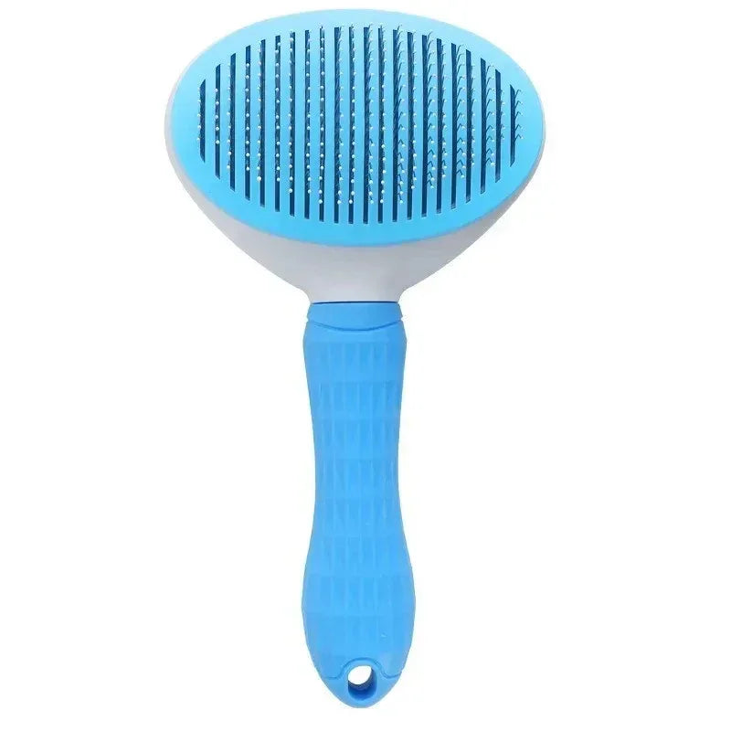 Pet Dog Brush Cat Comb Self Cleaning Pet Hair Remover Brush For Dogs Cats Grooming Tools Pets Dematting Comb Dogs Accessories - Urbizia