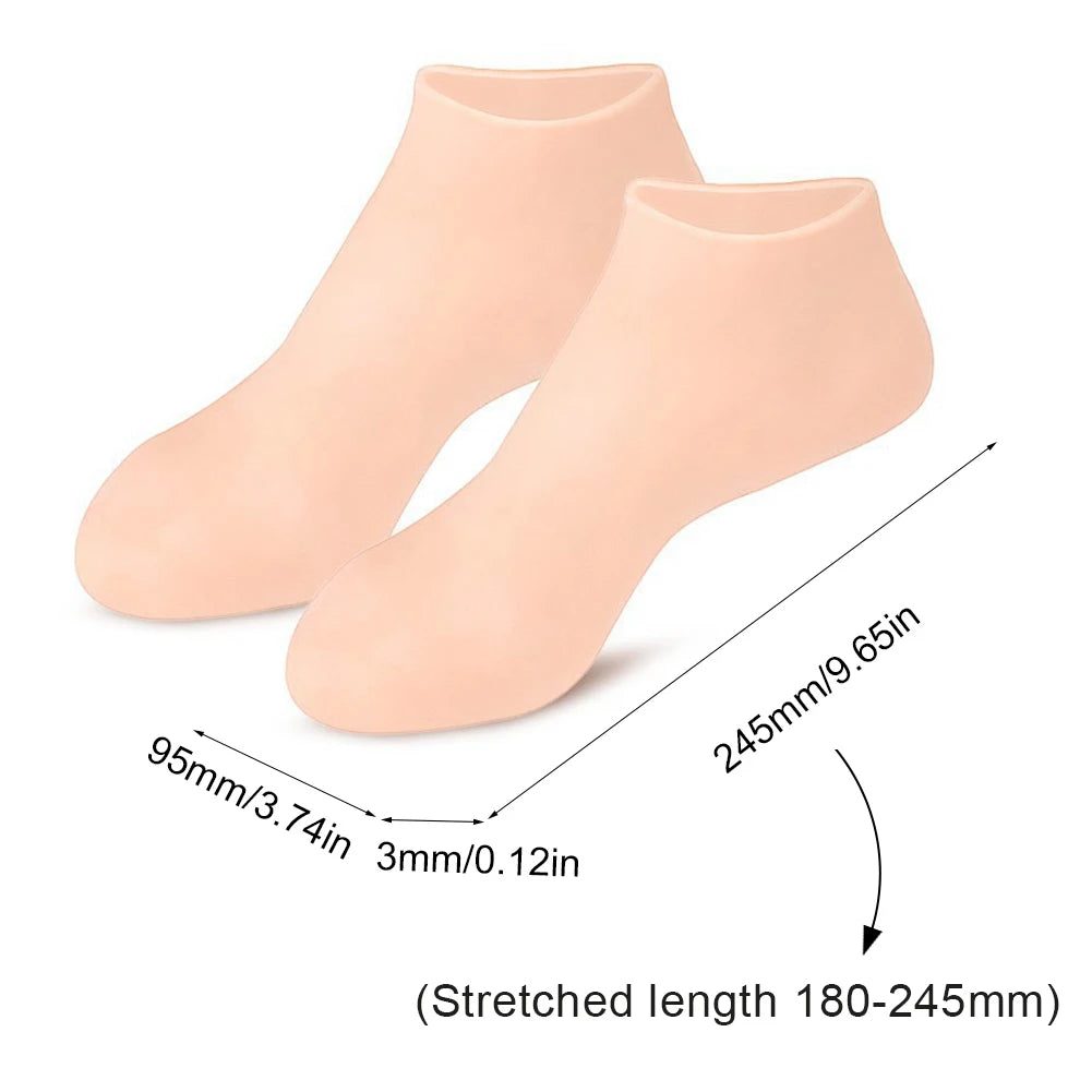Silicone Socks and Gloves for Spa Day - Urbizia
