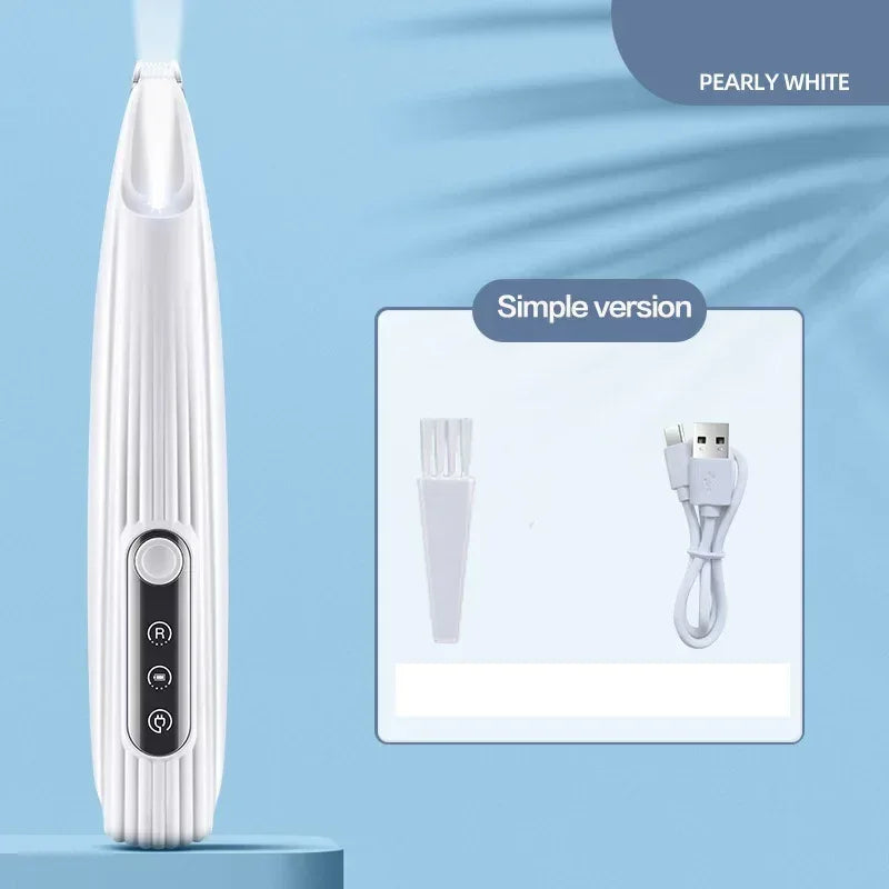 Dog Paw Trimmer with LED Light Fully Waterproof Pet Hair Trimmer with LED Display Dog Clippers for Grooming 18mm Widen Blade - Urbizia