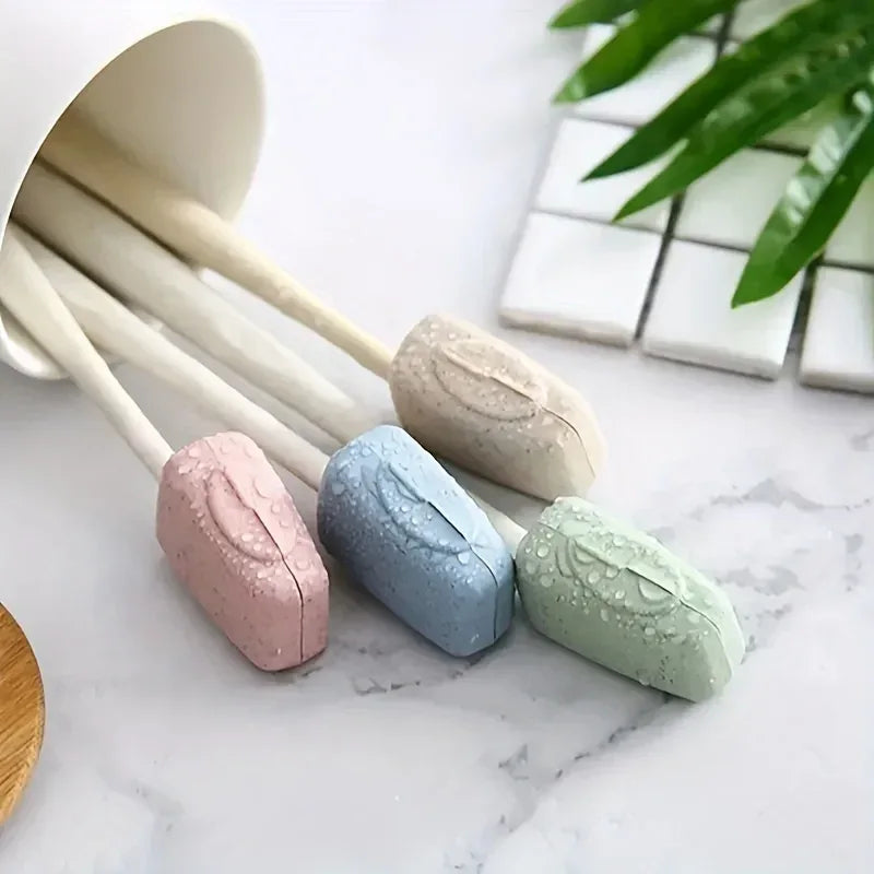 4pcs toothbrush head cover, travel portable toothbrush box, toothbrush protective cover, toothbrush box - Urbizia