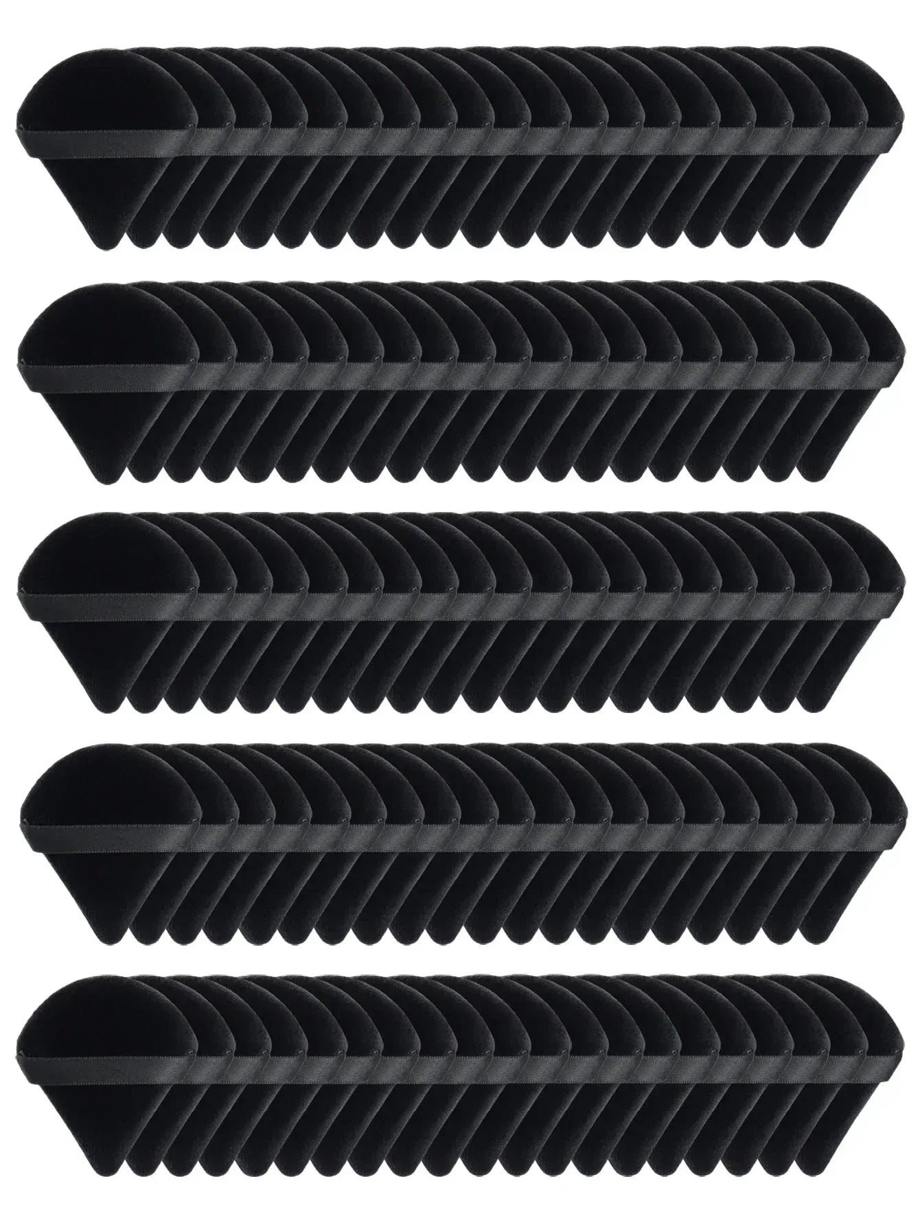 Black Triangle Powder Puff - Urbizia