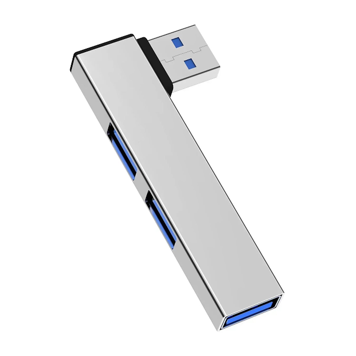 3-in-1 USB 3.0 Type-C Hub Splitter 5Gbps High-Speed Adapter