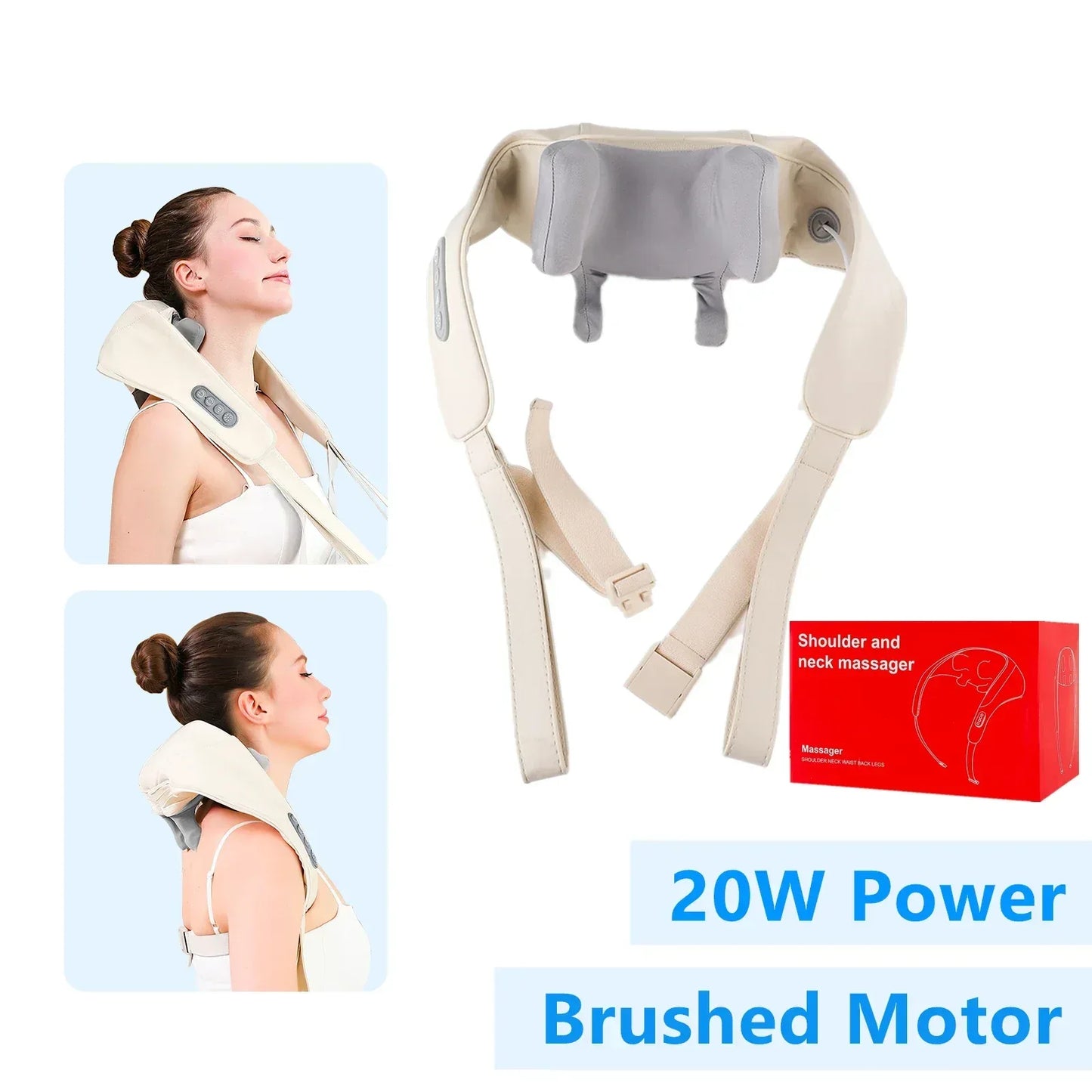 Urbizia Brushless Motor Neck And Shoulder Massager - Urbizia