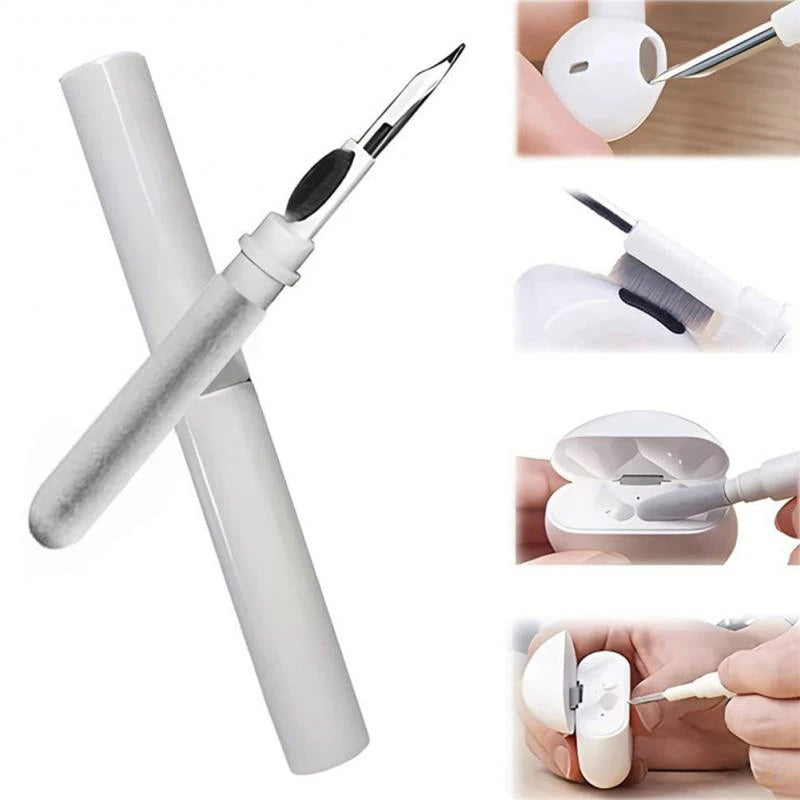 3-in-1 Earbuds Cleaning Pen – Bluetooth & Charging Case Cleaning Tool