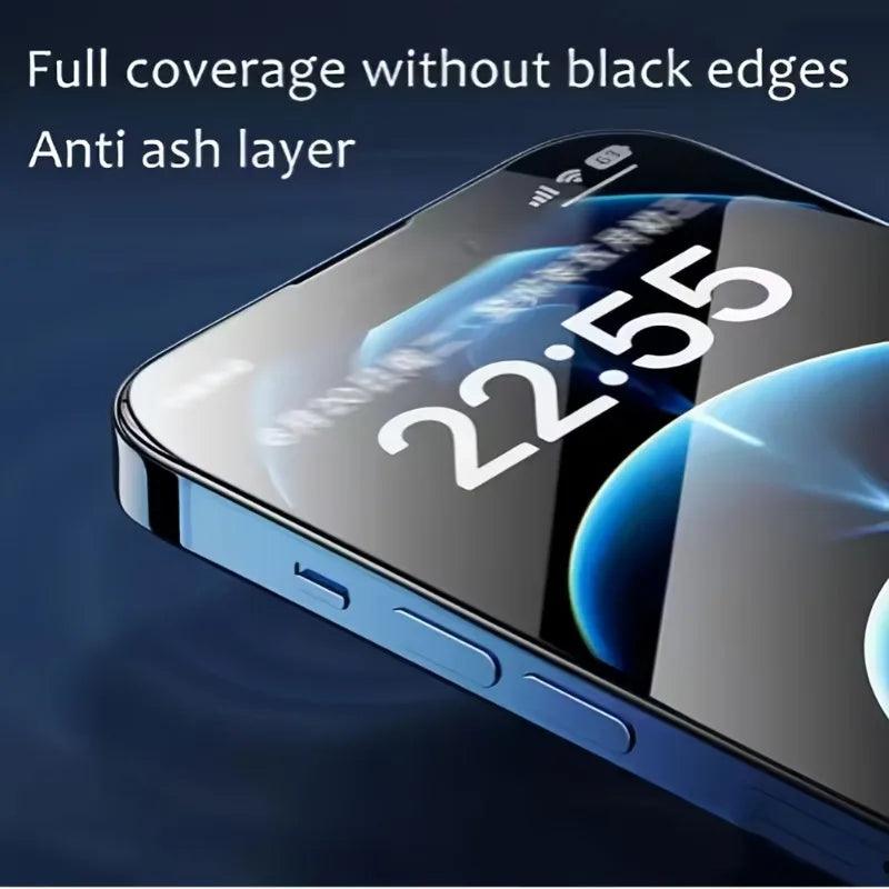 1-5Pcs Full Cover Anti-Spy Screen Protectors for iPhone 14 15 16 17 Pro Max Tempered Glass For IPhone 6 6S 7 8 X XS Max XR Glass