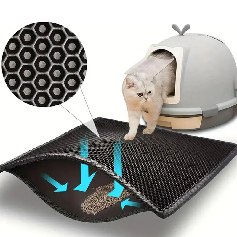 Waterproof Double Layer Litter Mat - Urbizia
